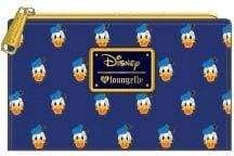 Image Mickey Mouse - Donald Head Print Flap Wallet
