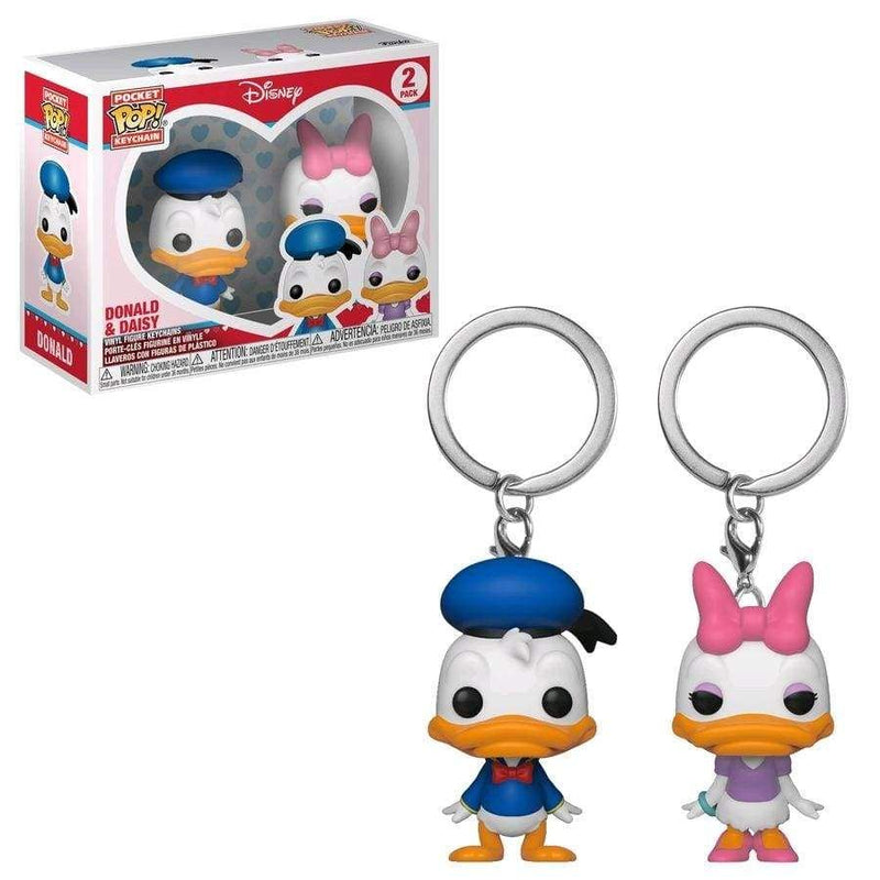 Image Mickey Mouse - Donald & Daisy Pocket Pop! Keychain 2-pack