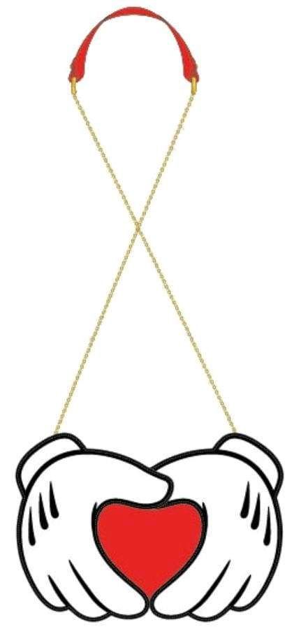 Image Mickey Mouse - Heart Hands Crossbody Bag