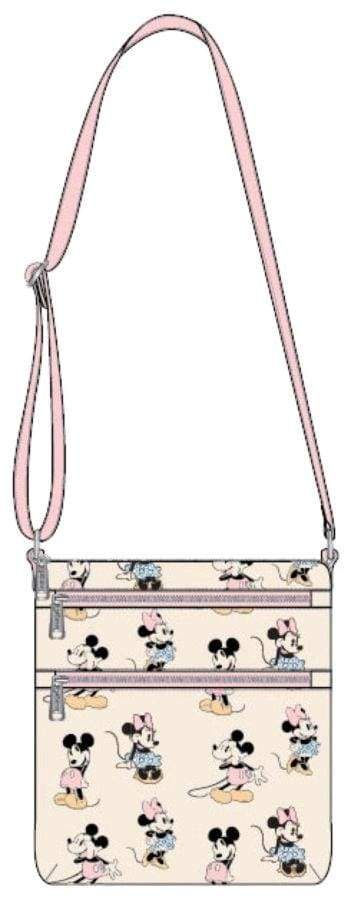Image Mickey Mouse - Mickey & Minnie Pastel Passport Bag