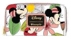 Image Mickey Mouse - Minnie Flower Print Zip-Around Wallet