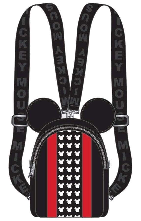 Image Mickey Mouse - Red Stripe & Ears Backpack
