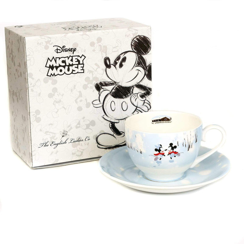 Image Mickey & Minnie - Four Seasons Cup & Saucer Set: Winter