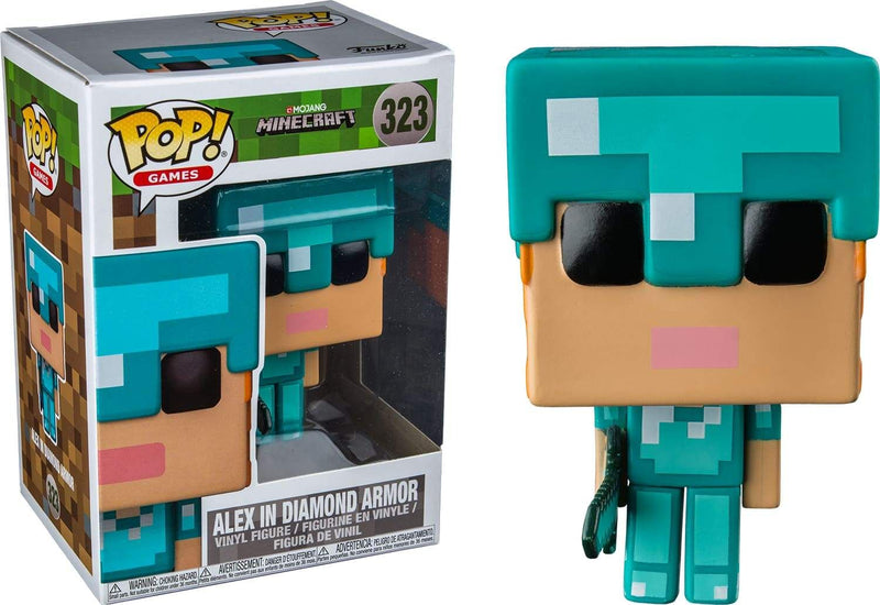 Image Minecraft - Alex w/ Diamond Armor Pop! !E RS