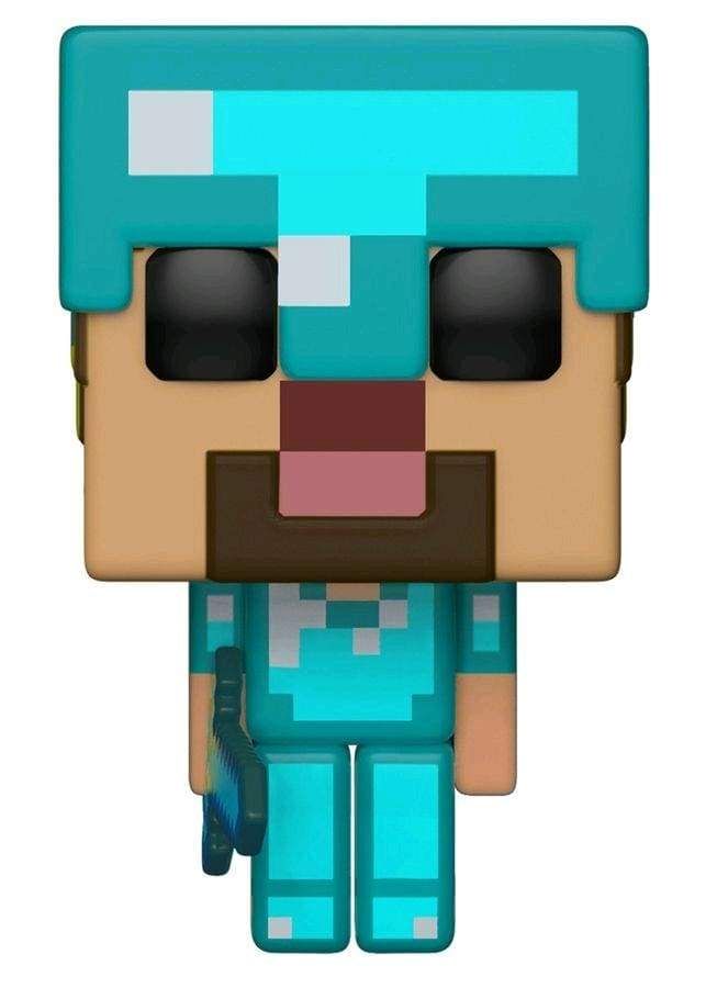 Image Minecraft - Steve w/Diamond ArmorBL Pop! RS