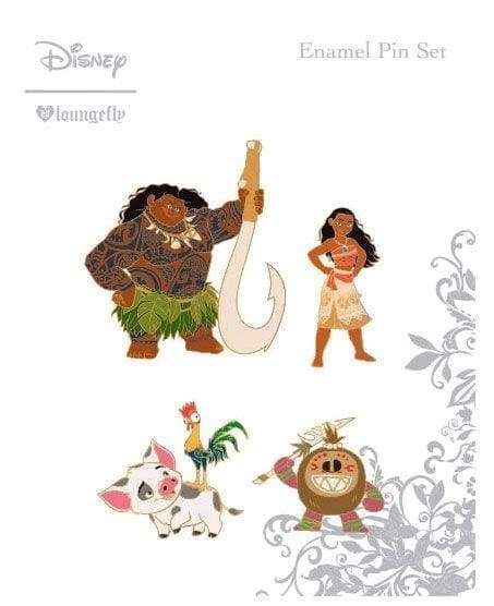Image Moana - Enamel Pin 4pk