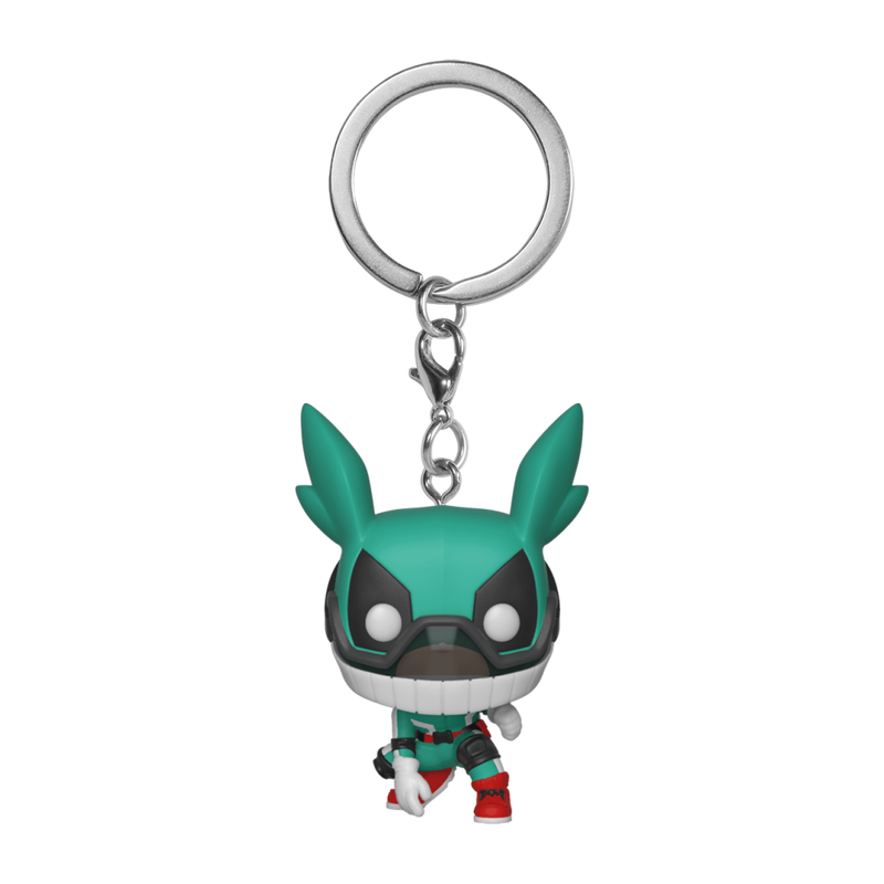 Image My Hero Academia - Deku with Helmet Pop! Keychain