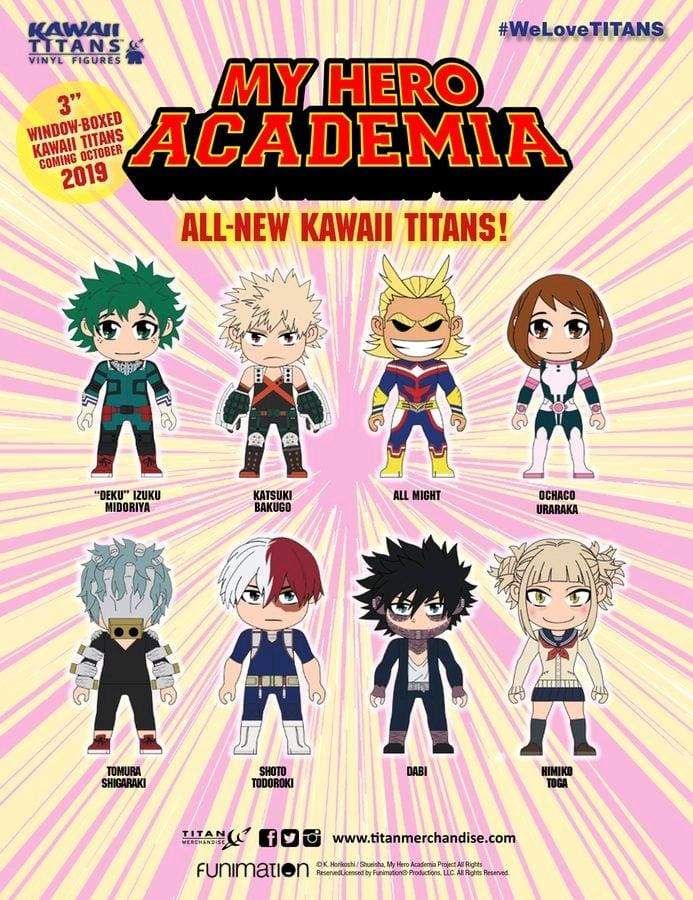 Image My Hero Academia - Titans Blind Box