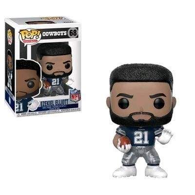 Image NFL: Cowboys - Ezekiel Elliott (Away) Pop!