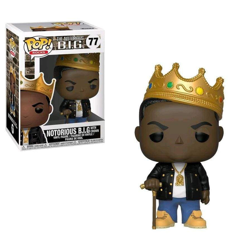 Image Notorious B.I.G. - Notorious B.I.G. with Crown Pop! Vinyl