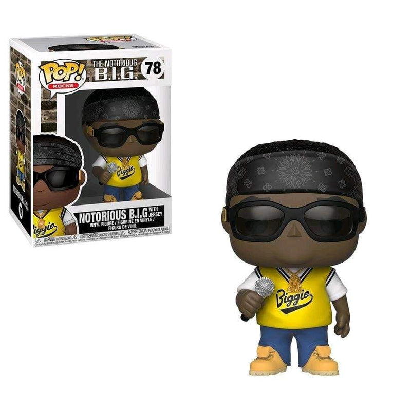 Image Notorious B.I.G. - Notorious B.I.G. with Jersey Pop! Vinyl
