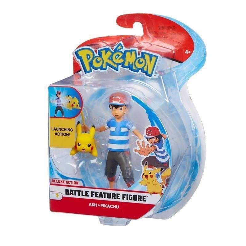 Image Pokemon - Battle Feature Figure: Ash & Pikachu