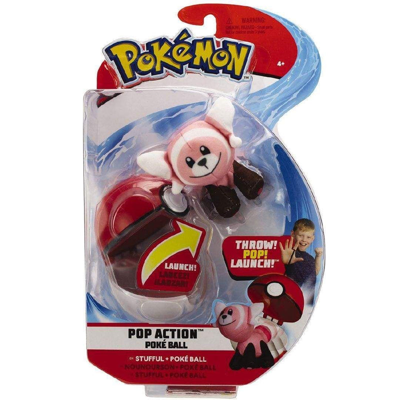 Image Pokemon - Pop Action Poke Ball: Stufful