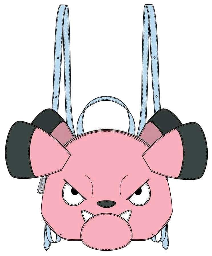 Image Pokemon - Snubbull Head Mini Backpack