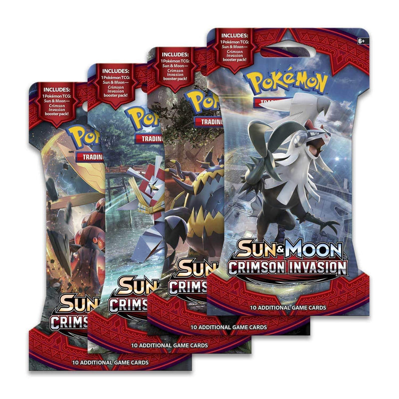 Image Pokemon Trading Card Game: Sun and Moon: Crimson Invasion Booster