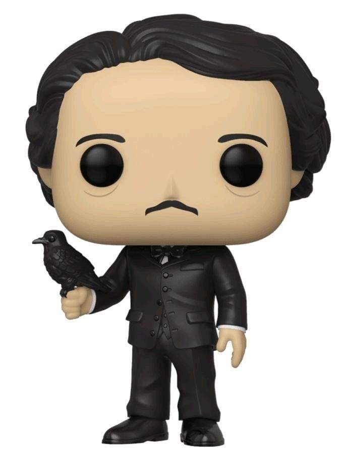 Image Pop Icons - Edgar Allan Poe with Raven US Exclusive Pop! Vinyl Figure