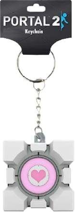 Image Portal - Companion Cube Vinyl Keychain