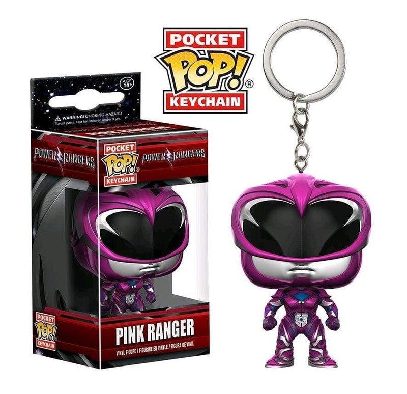 Image Power Rangers Movie - Pink Ranger Pop! Keychain