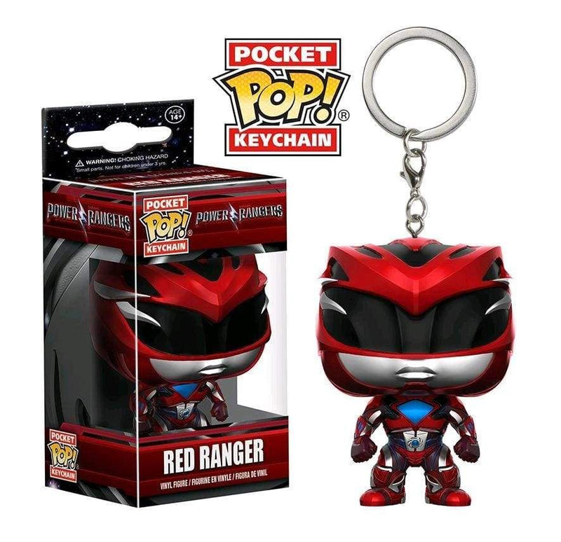 Image Power Rangers Movie - Red Ranger Pop! Keychain