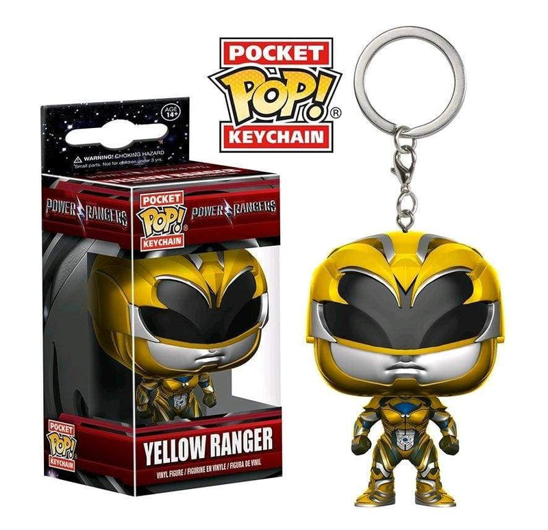 Image Power Rangers Movie - Yellow Ranger Pop! Keychain