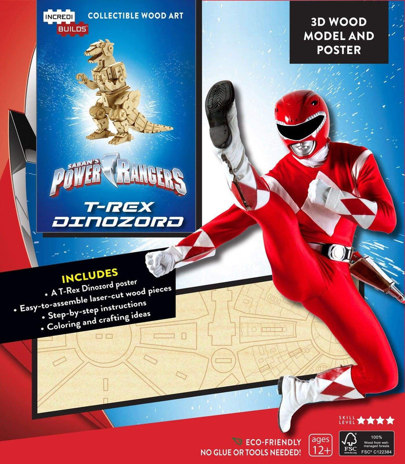 Image Power Rangers - T-Rex Dinozord 3D Model Kit