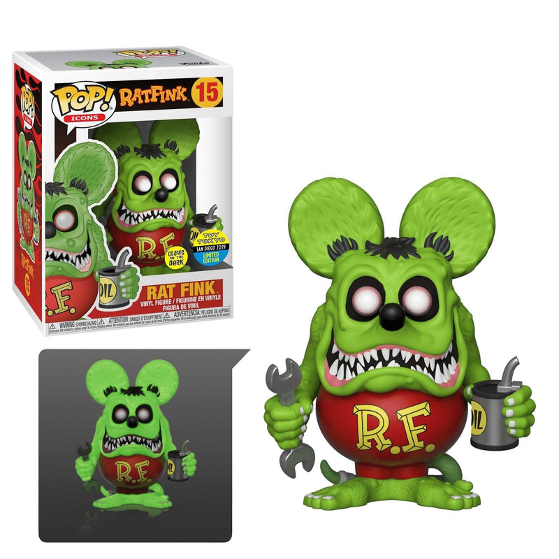 Image Rat Fink - Rat Fink (Glow) Pop! SD19 RS