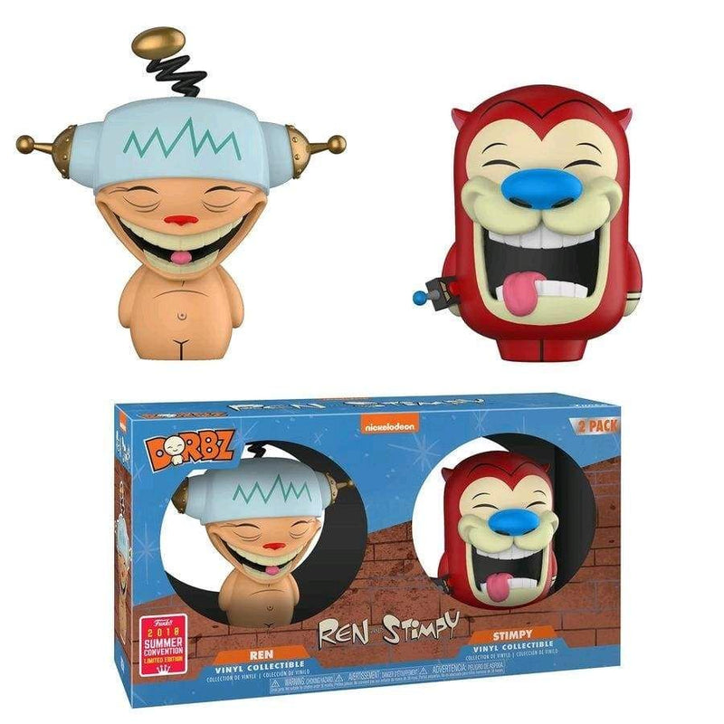 Image Ren & Stimpy - HappyHappy JoyJoy Dorbz 2pk SD18 RS