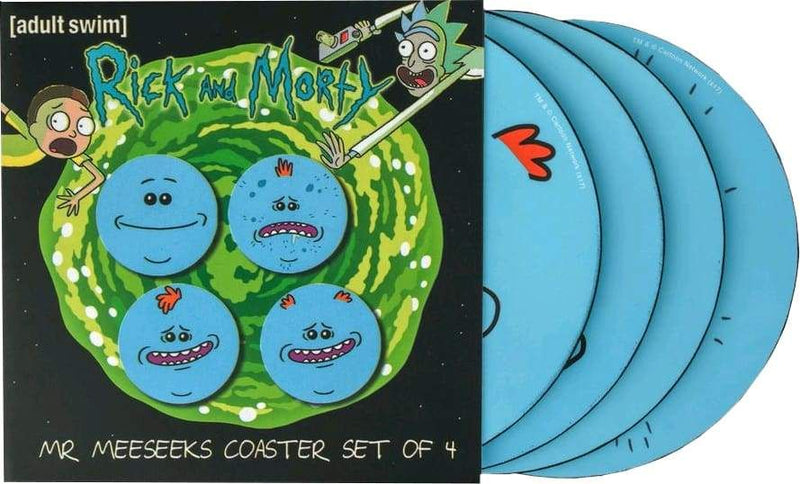 Image Rick & Morty - Mr Meeseeks Coaster Set