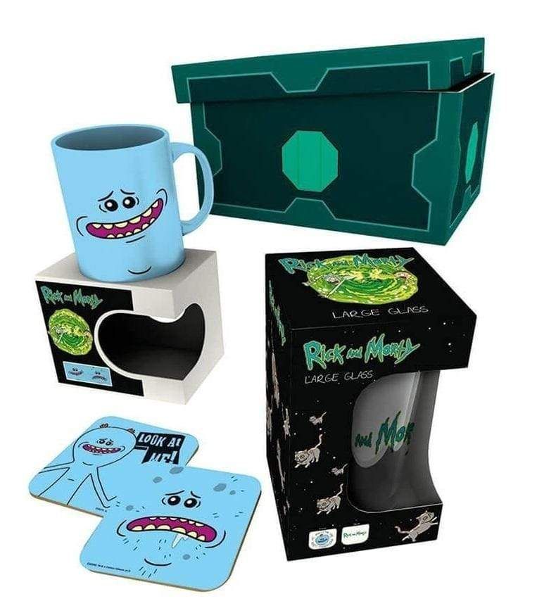 Image Rick and Morty - Mr Meeseeks Drinkware Gift Set