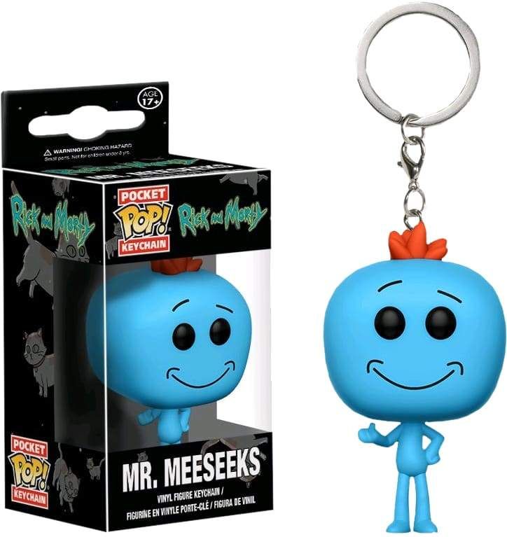 Image Rick & Morty - Mr Meeseeks Pop! Keychain