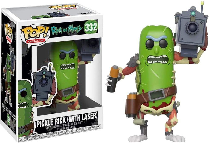 Image Rick & Morty - Pickle Rick With Laser Pop!