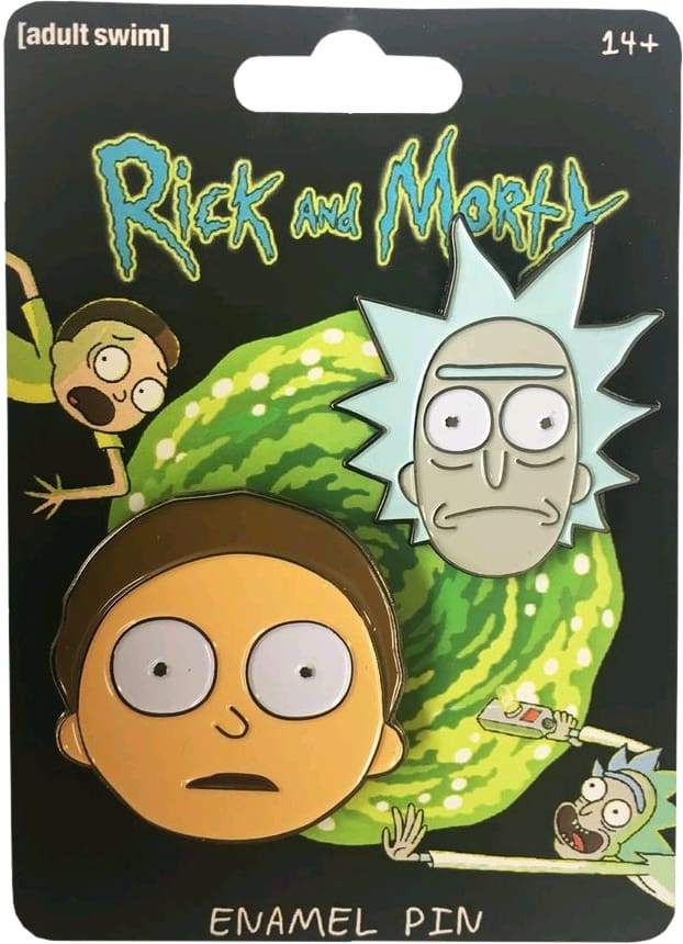 Image Rick & Morty - R&M Face Enamel Pin Set (set of 2)