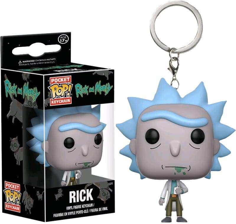 Image Rick & Morty - Rick Pop! Keychain
