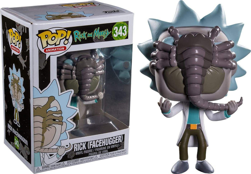 Image Rick & Morty - Rick w/Facehugger Pop! EB EXC RS