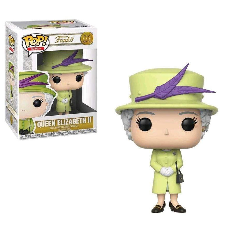 Image Royal Family - Queen Elizabeth II Green Pop!