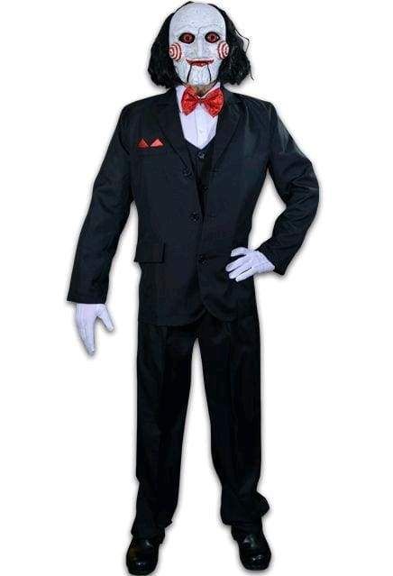 Image Saw - Billy Puppet Adult Costume & Mask Combo