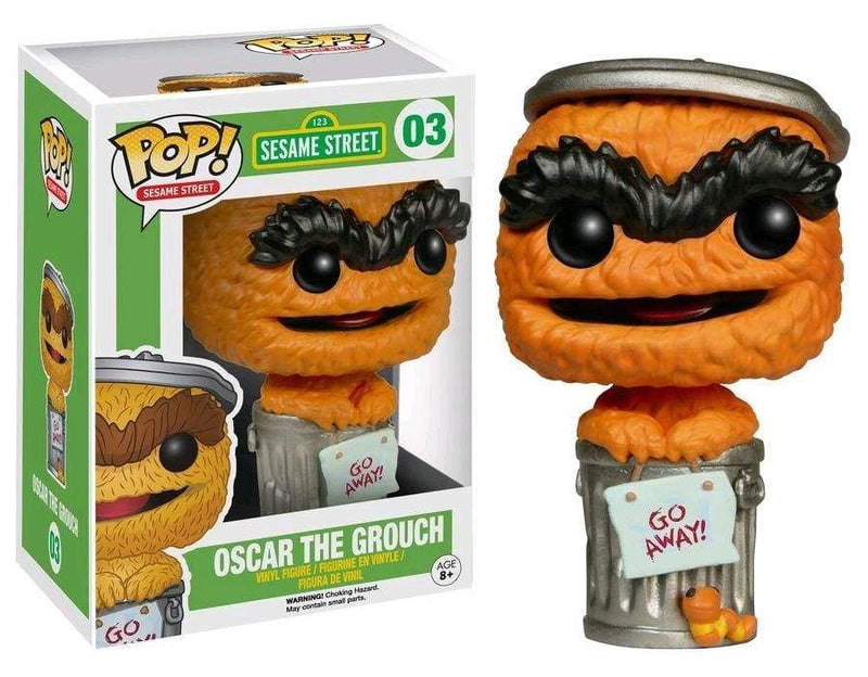 Image Sesame Street - Oscar Grouch Orange Pop! !E