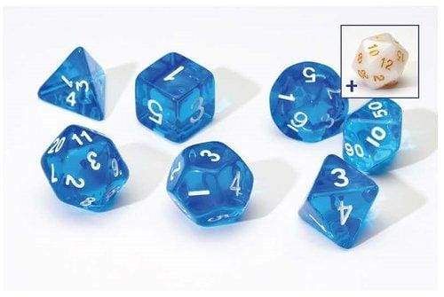 Image Sirius Dice - Polyhedral Dice Set- Translucent Blue