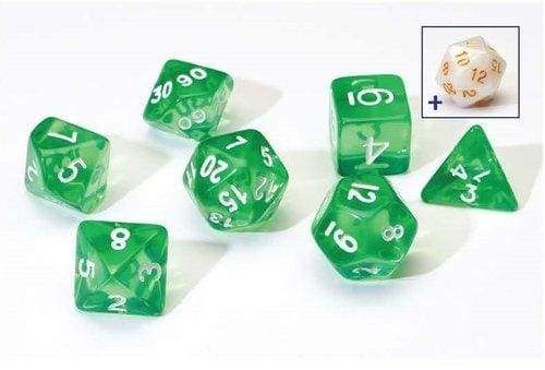 Image Sirius Dice - Polyhedral Dice Set- Translucent Green