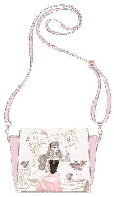 Image Sleeping Beauty - Aurora with Birds Handbag