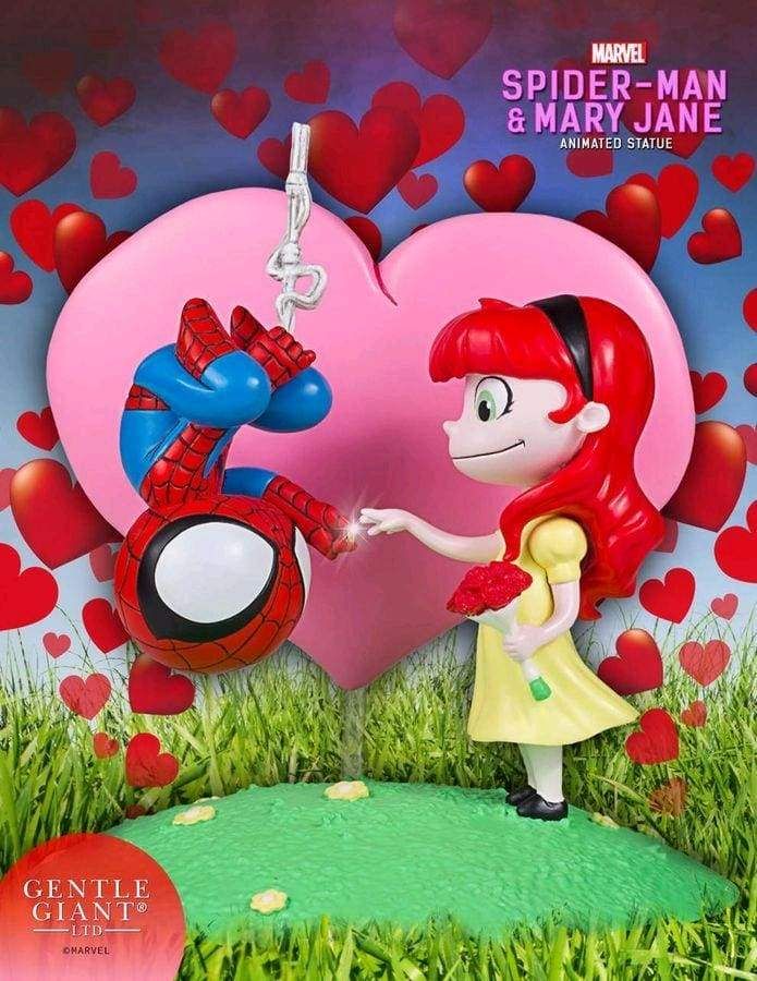 Image Spider-Man - SpiderMan & Mary Jane Animated Statue