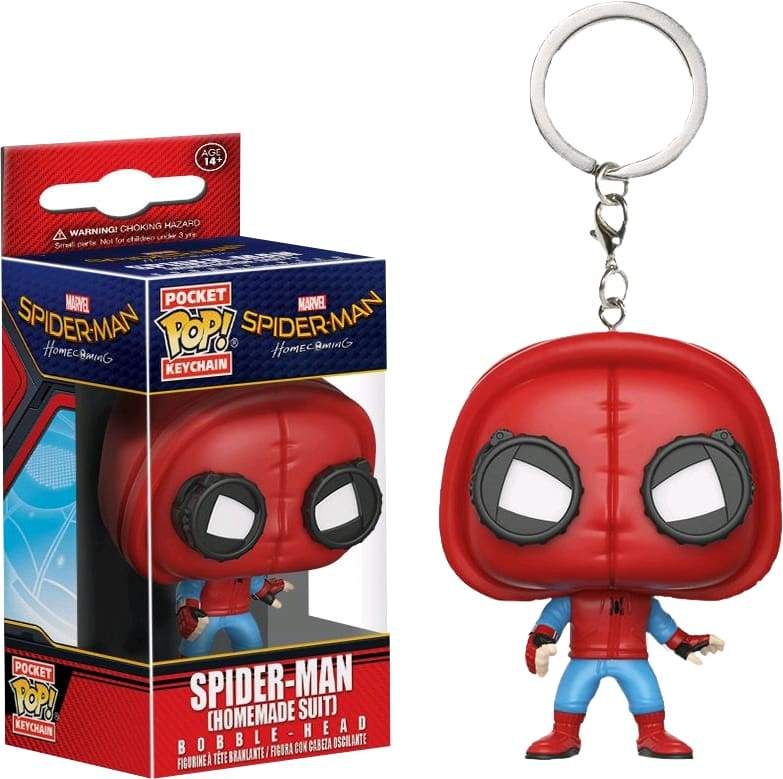 Image SpiderMan: HC - SpiderMan Homemade Pop! Keychain