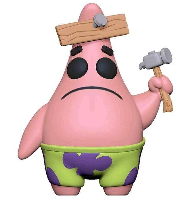 Image Spongebob SquarePants - Patrick with Board Pop! Vinyl
