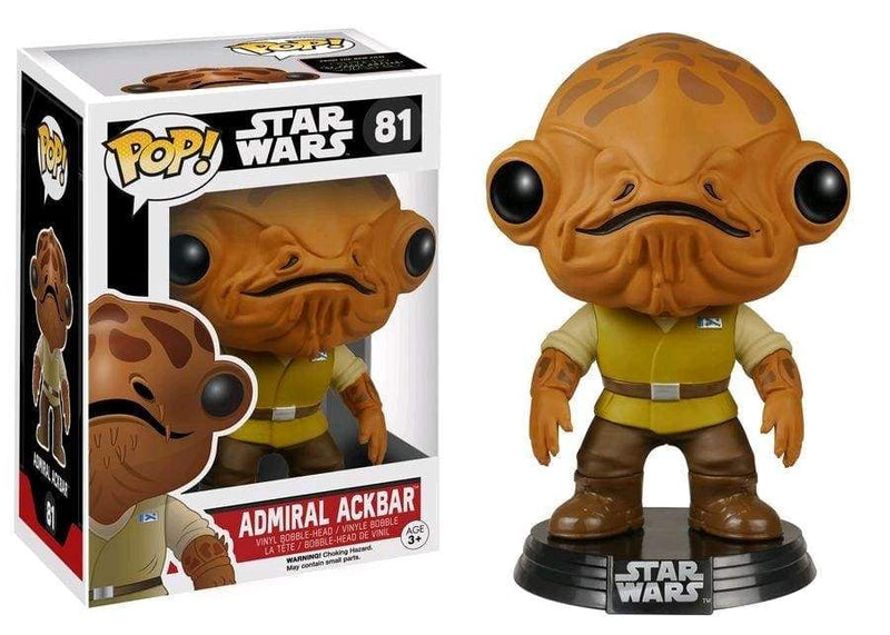 Image Star Wars - Admiral Ackbar Ep 7 Pop! Vinyl Figure