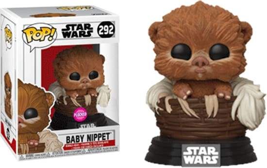 Image Star Wars - Baby Ewok Flocked US Exclusive Pop! Vinyl [RS]