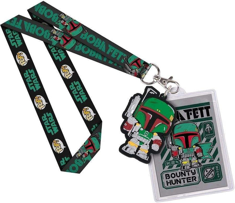Image Star Wars - Boba Fett Pop! Lanyard
