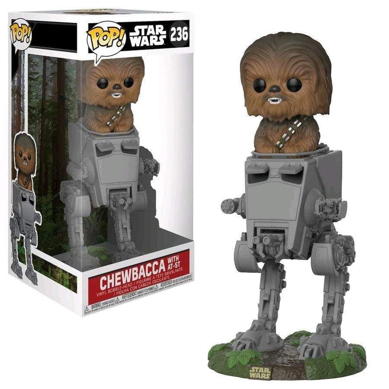 Image Star Wars - Chewbacca in AT-ST Pop! Dlx