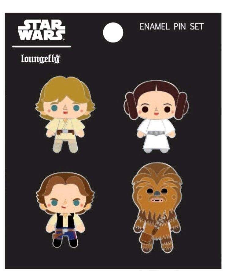 Image Star Wars - Chibi Enamel Pin 4-pack