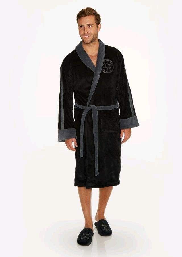Image Star Wars - Darth Vader Grey Trim Fleece Bathrobe