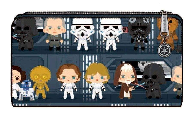 Image Star Wars - Death Star Chibi Print Flap Wallet